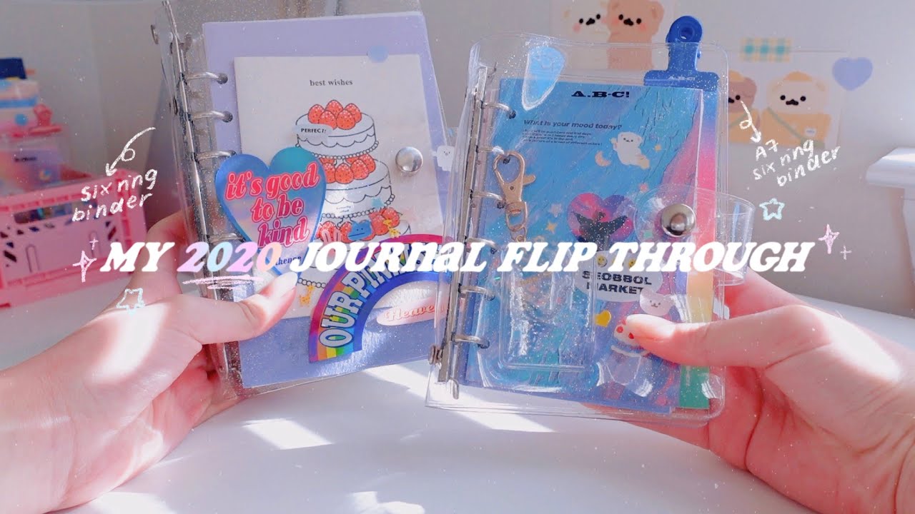 MY 2020 JOURNAL FLIP THROUGH 🥳 6 RING BINDERS