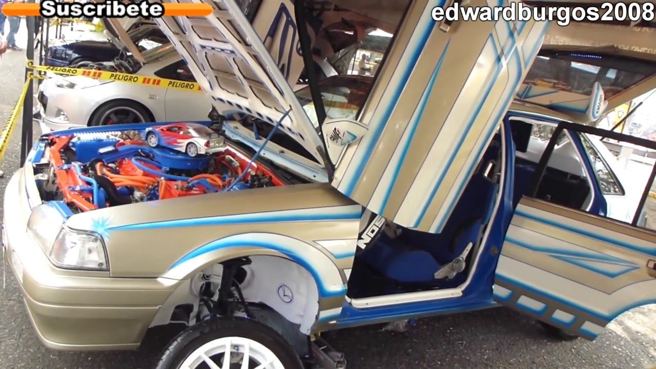 Mazda 323 tuning modificado car audio puertas verticales tuning sillas racing 2012 FULL HD