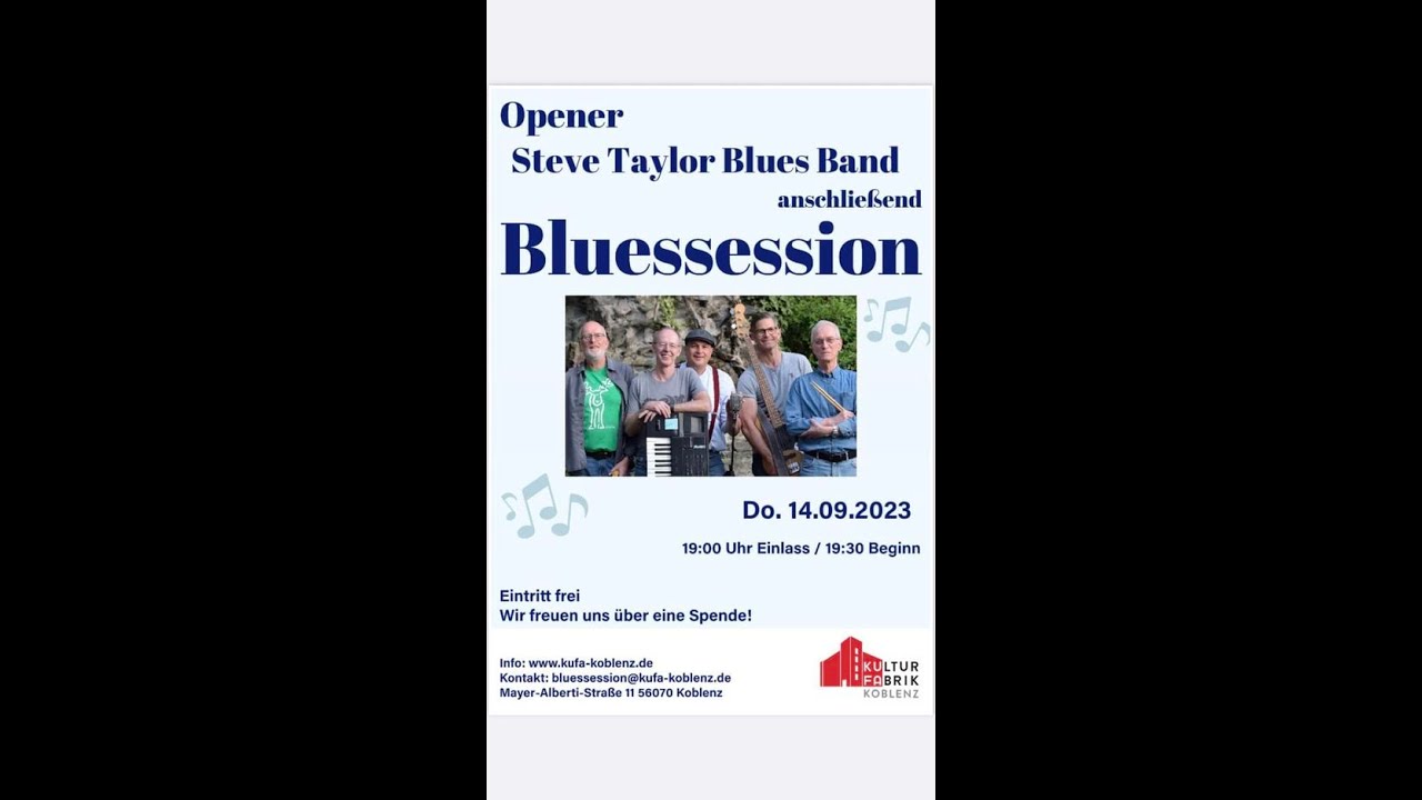 Highlights der 1. Kufa-Bluessession vom 14.09.2023