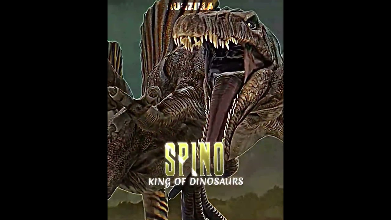 OG SPINOSAURUS VS REBIRTH SPINOSAURUS #jurassicworld #wisedit