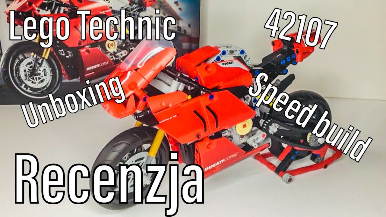 Lego Technic 42107 Ducati Panigale V4 R / Recenzja