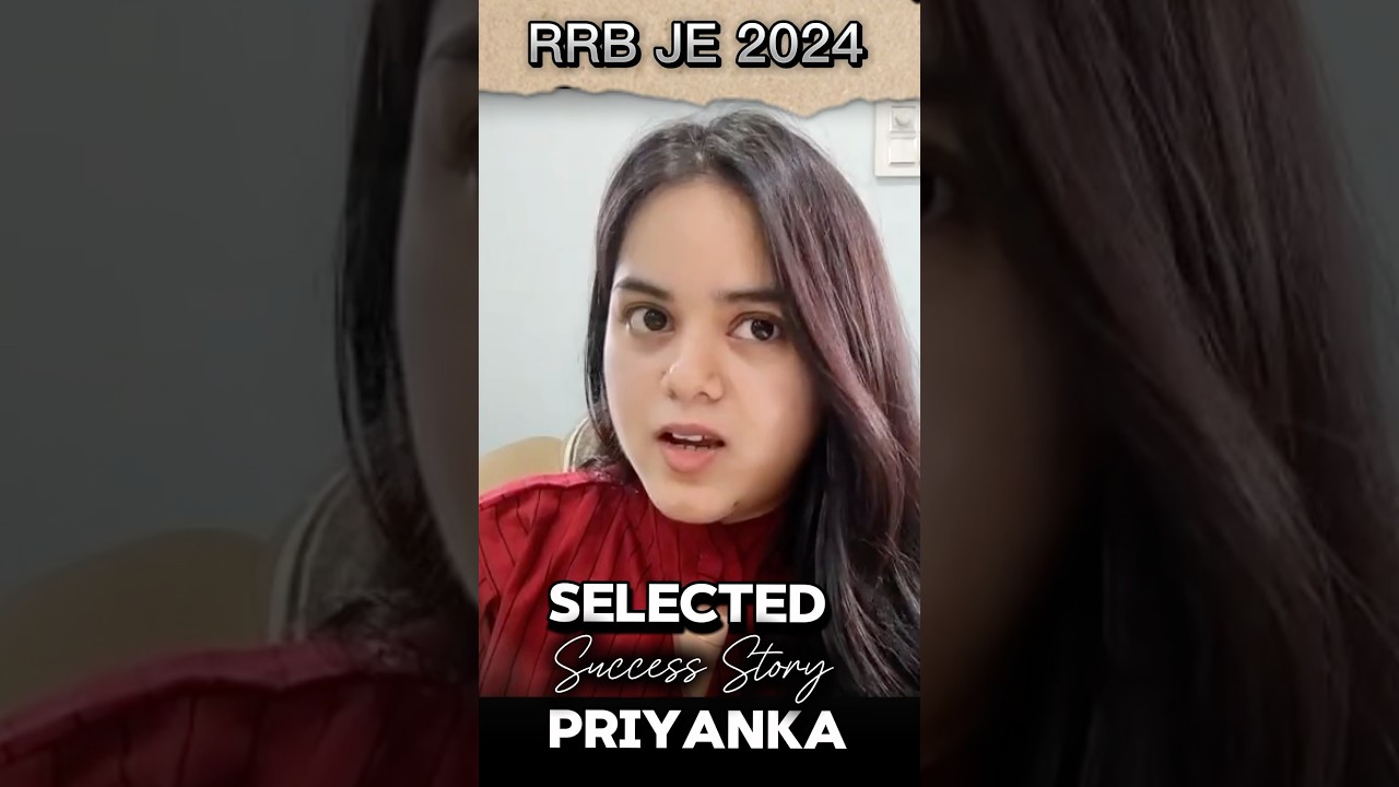 RRB JE CBT-2 Cleared & Selected 🔥 #rrbje #success #rrbje2024 #toppers #rrb