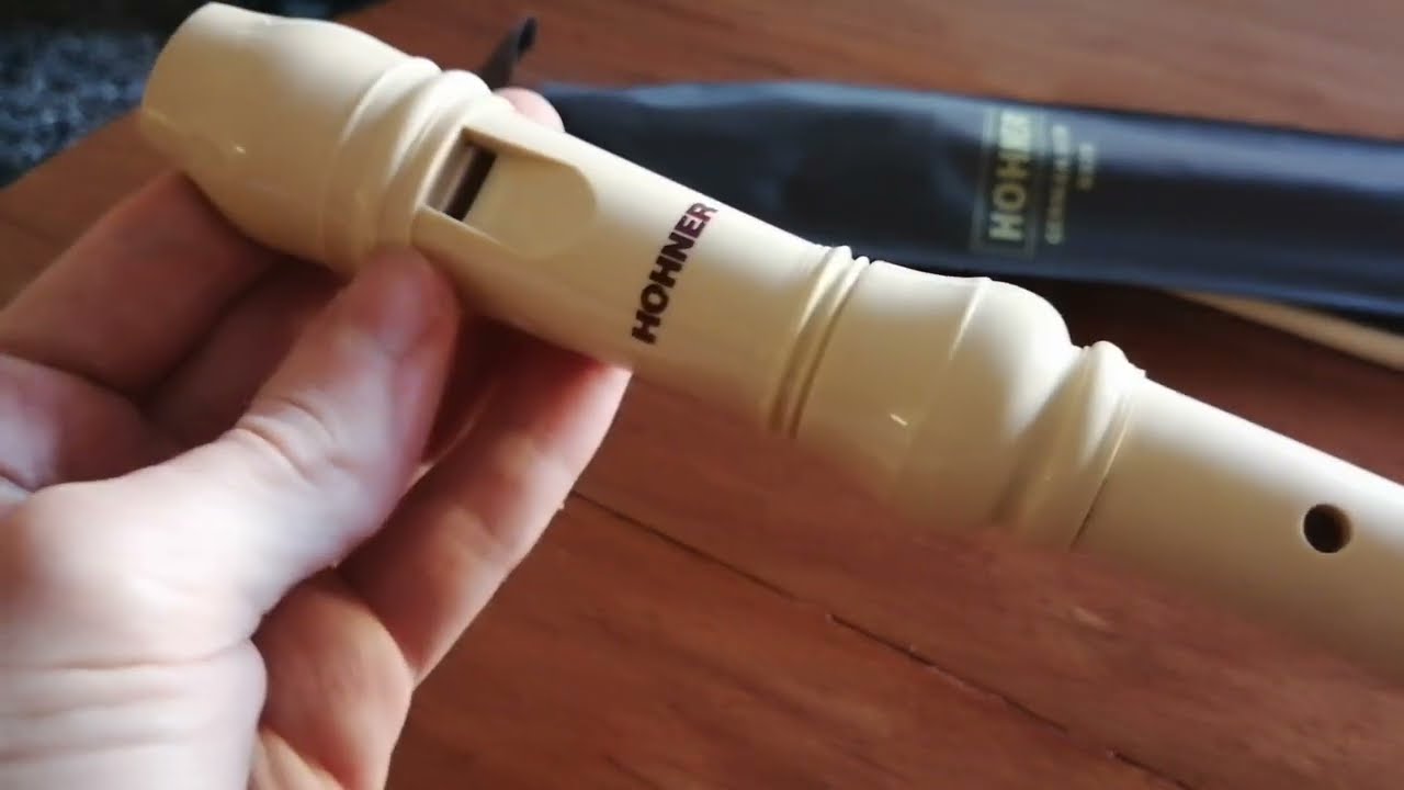 Unboxing de Flauta dulce soprano Hohner de sistema germánico