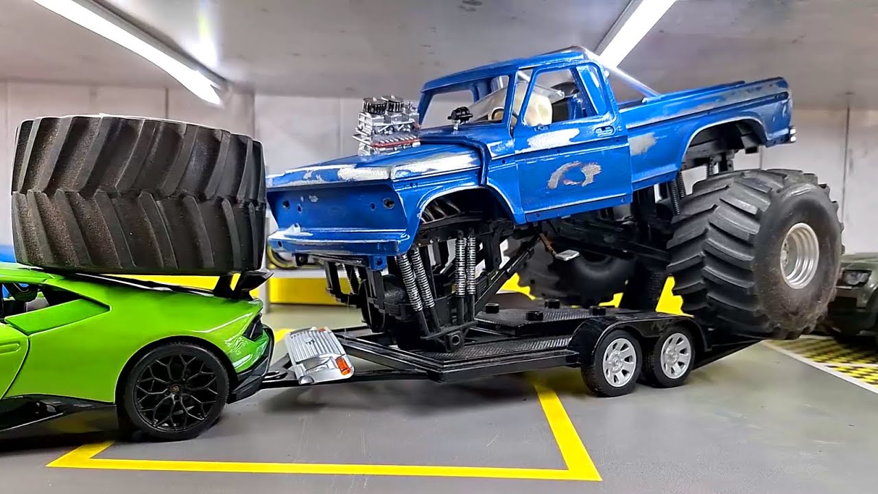 Ford F350 Monster TRUCK - Crash & Full Rebuild