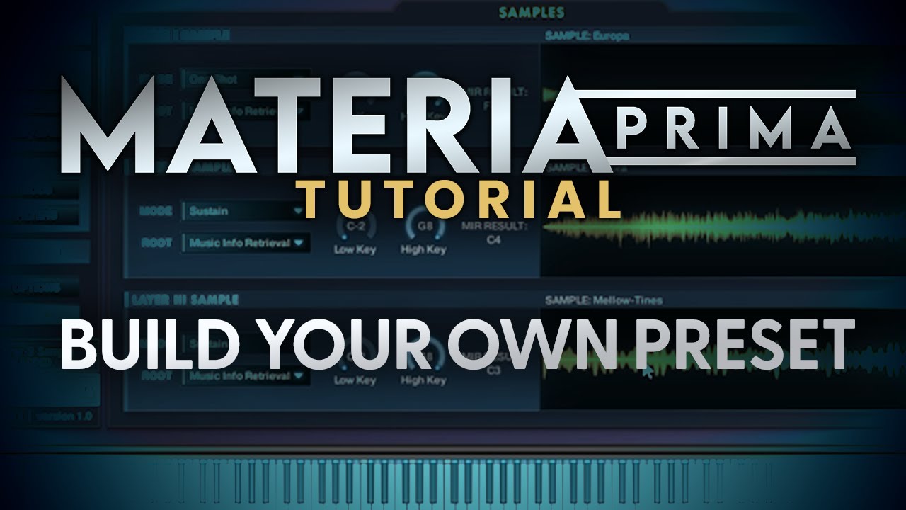 Materia Prima : Build Your Own Presets (Quick Walkthrough)