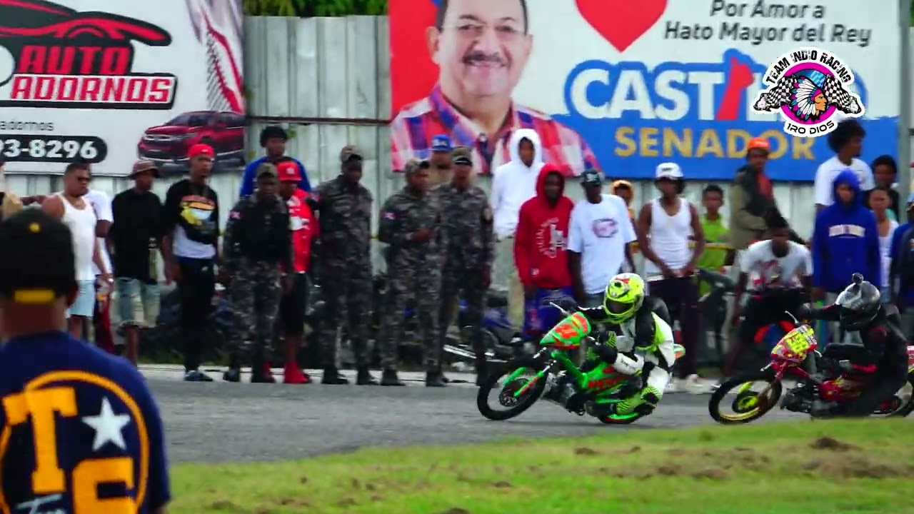 CATEGORIA 70CC RACING EN LA 6TA CARRERA PUNTUABLE EN HATO MAYOR 2024
