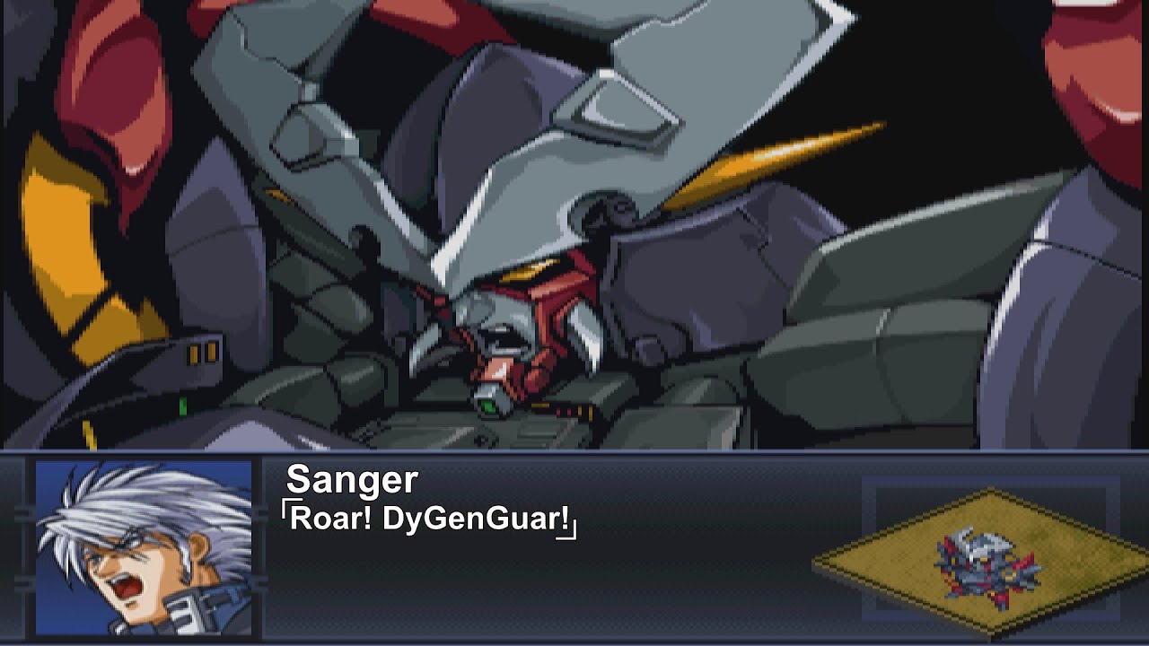 [ENG Sub]Super Robot Wars Alpha 2 - DyGenGuar Attacks | 第2次スーパーロボット大戦α - ダイゼンガー 全武装