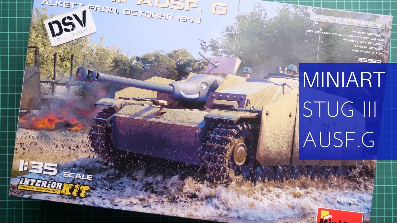 Miniart 1/35 StuG III Ausf.G Alkett Prod. (35352) Review