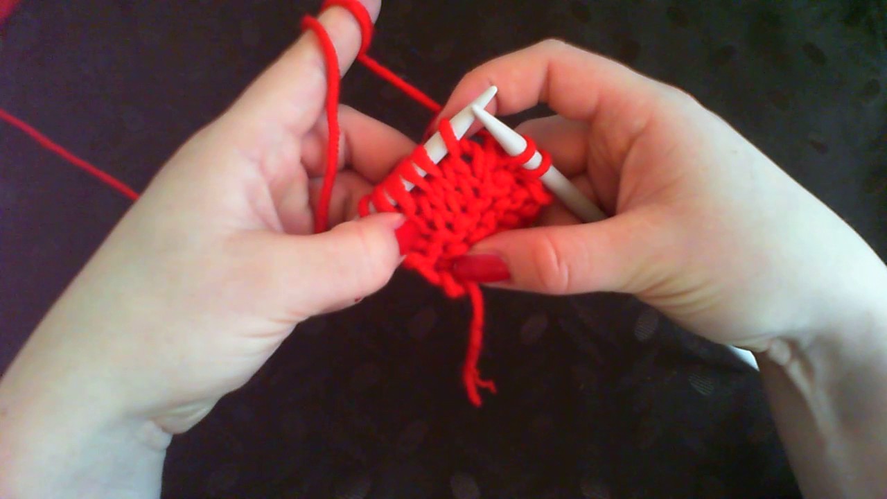 Stricken für Anfänger Reliefmuster stricken Anleitung