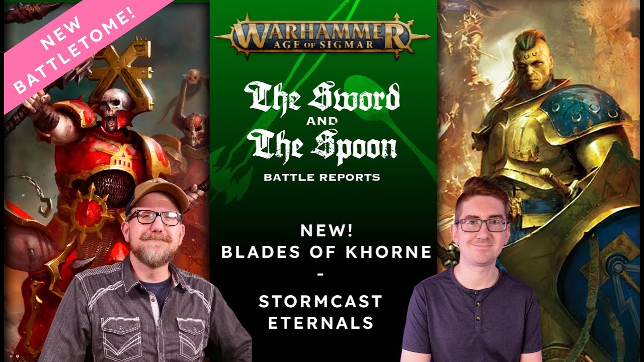 Check out the NEW Blades of Khorne v Stormcast Eternals #games #adwip #warhammercommunity