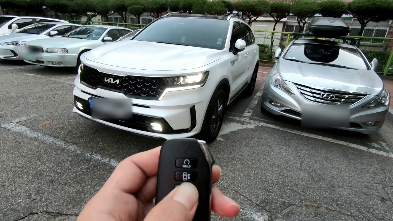 2022 쏘렌토 하이브리드 원격 스마트 주차 보조 작동 방법 (2022 Kia sorento hybrid - RSPA, Remote Smart Parking Assist)