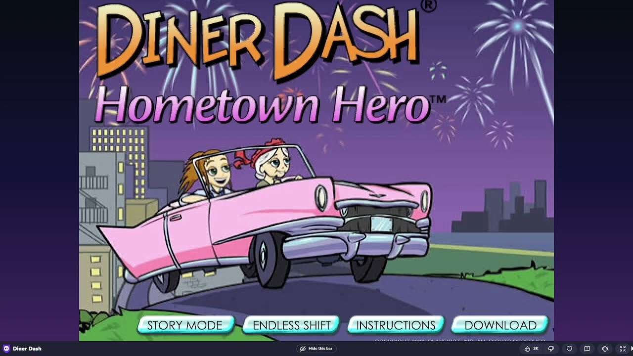 Dinner Dash Gameplay