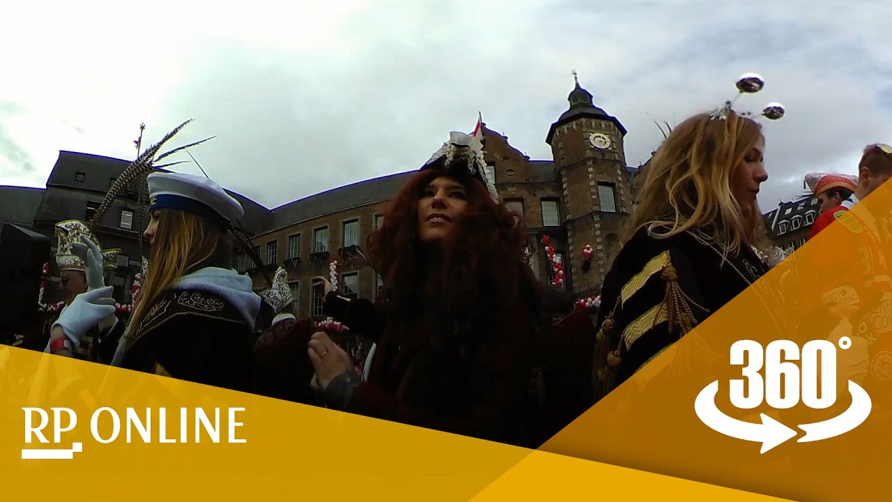 360 Grad Video | Der Düsseldorfer Rosenmontagszug