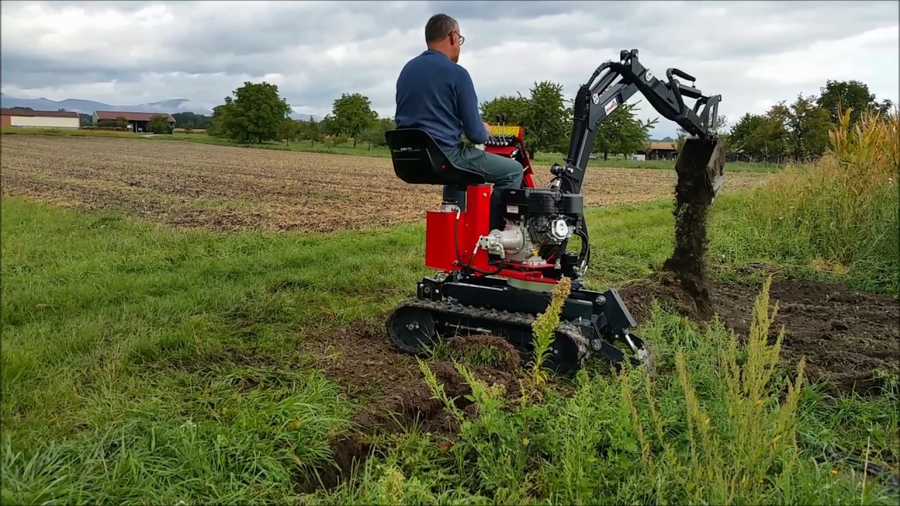 JMEKA - Mini pelle sur chenilles - Smartpel Track (J5)
