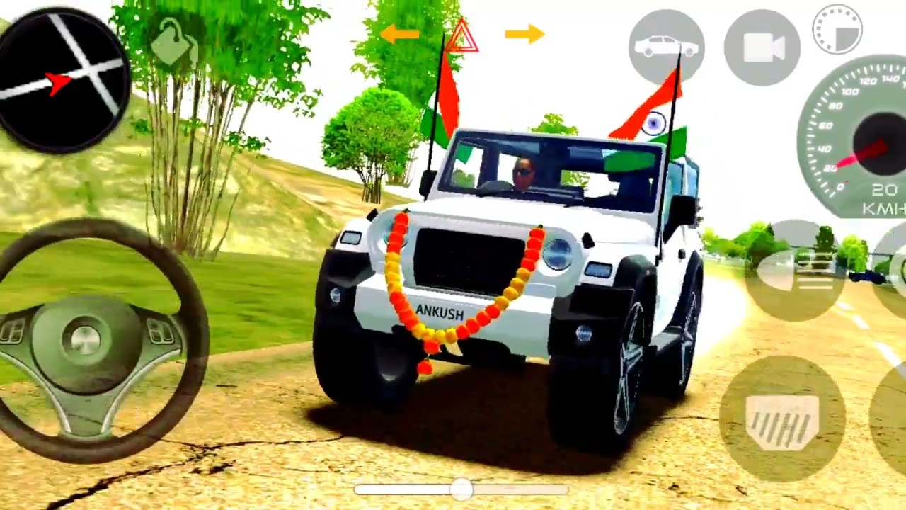 Modified Mahindra Thar Car Game: Indian Car (Gadi Wala Game) Car Game Android Gameplay 2025