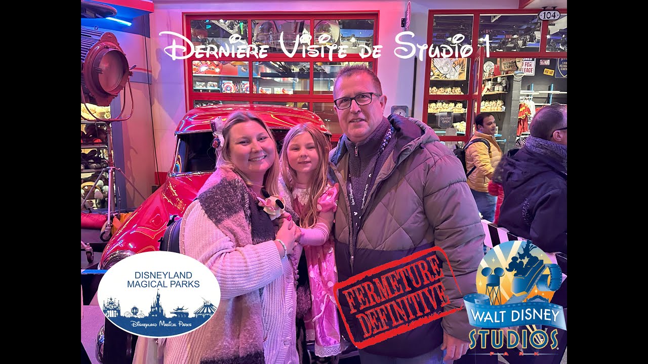 Dernière visite de Studio 1 avant fermeture définitive. Walt Disney Studios / Disneyland Paris