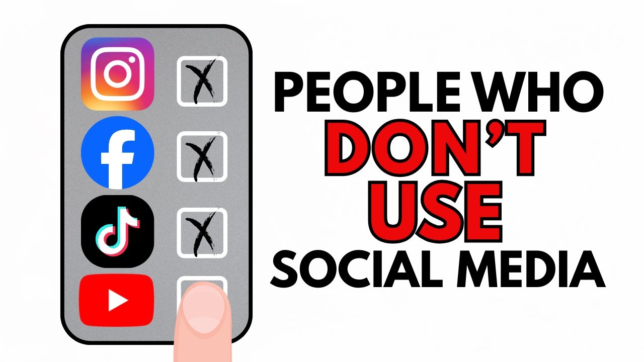 Psychology of People Who Don't Use Social Media