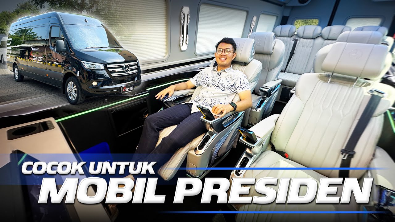 INI BARU MOBIL YANG COCOK UNTUK PRESIDEN ‼️Mercedes Benz Sprinter Modif Interior by BAZE Luxury