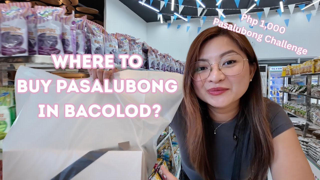 BACOLOD PASALUBONG SHOPPING + SOLO TRAVEL BUDGET TIPS ✈️🇵🇭 | JOYCE YABUT - BARTOLOME