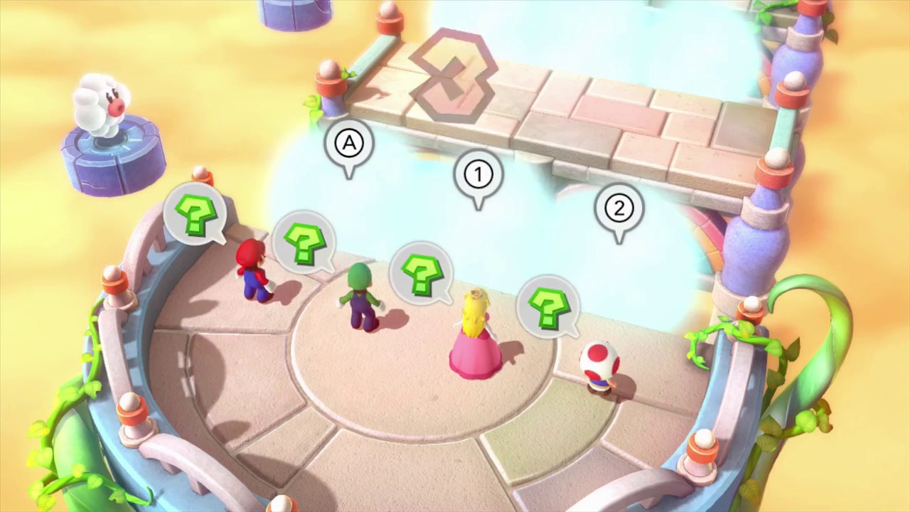 Mario Party 10 Coin Challenge #40 Mario vs Luigi vs Peach vs Toad Master Difficulty