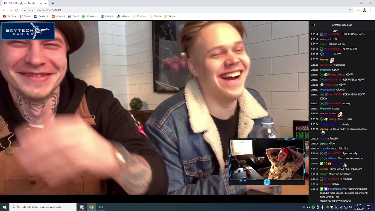 AndyPyro Reacting to What it's like to have AndyPyro as your teammate