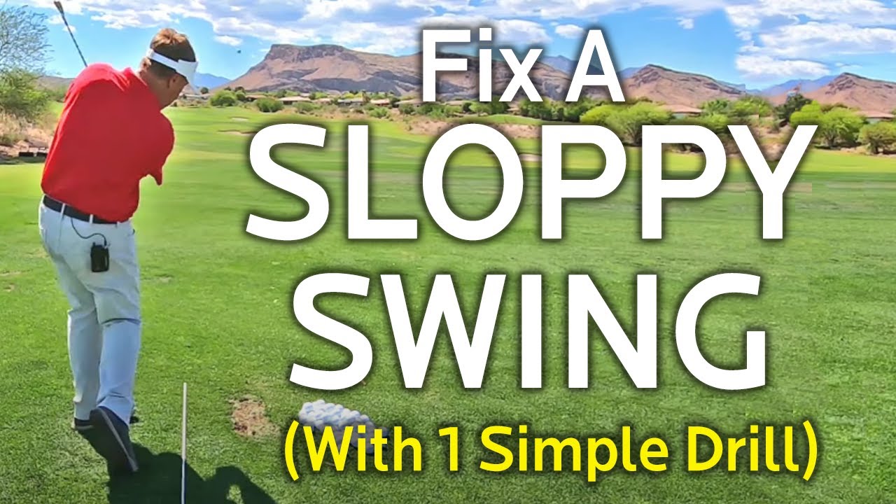 FIX A SLOPPY GOLF SWING (With 1 Simple Drill)