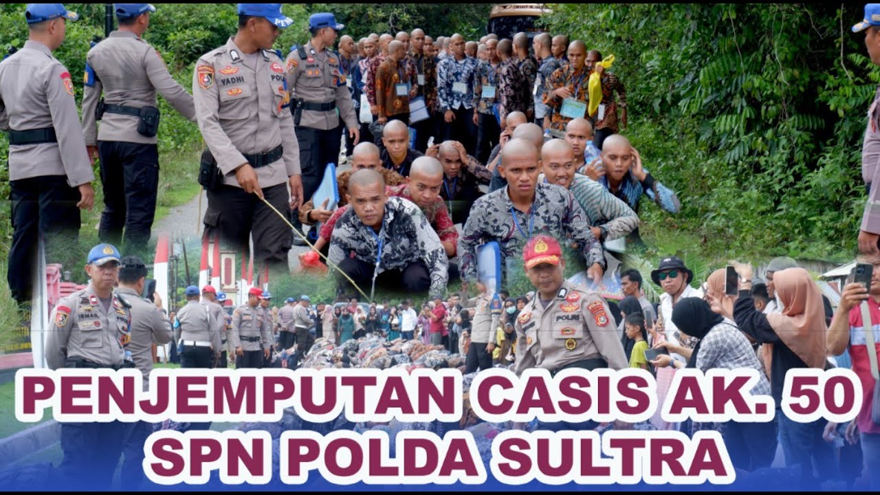 PENJEMPUTAN CALON SISWA DIKTUKBA GEL II T.A. 2023 SPN POLDA SULTRA