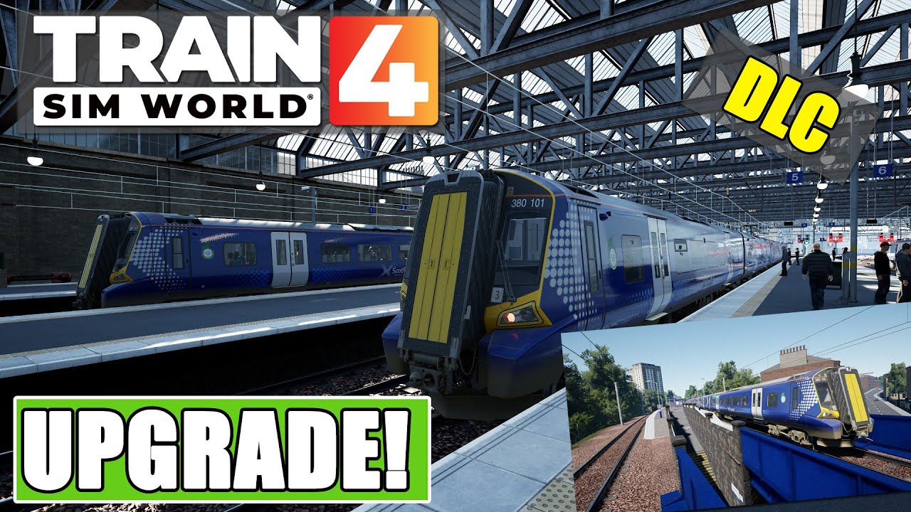 Train Sim World 4 | FREE REMASTER | Cathcart Circle | Scotrail Class 380 | TSW4 | Gameplay [Deutsch]
