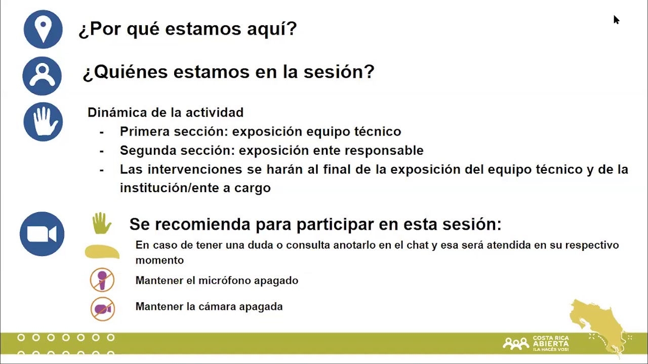 Seguridad Ciudadana Gobierno Abierto CR
