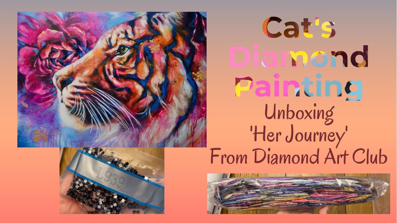 Unboxing 'Her Journey' | Stunning New Diamond Painting From Diamond Art Club | Megan Walsh Art