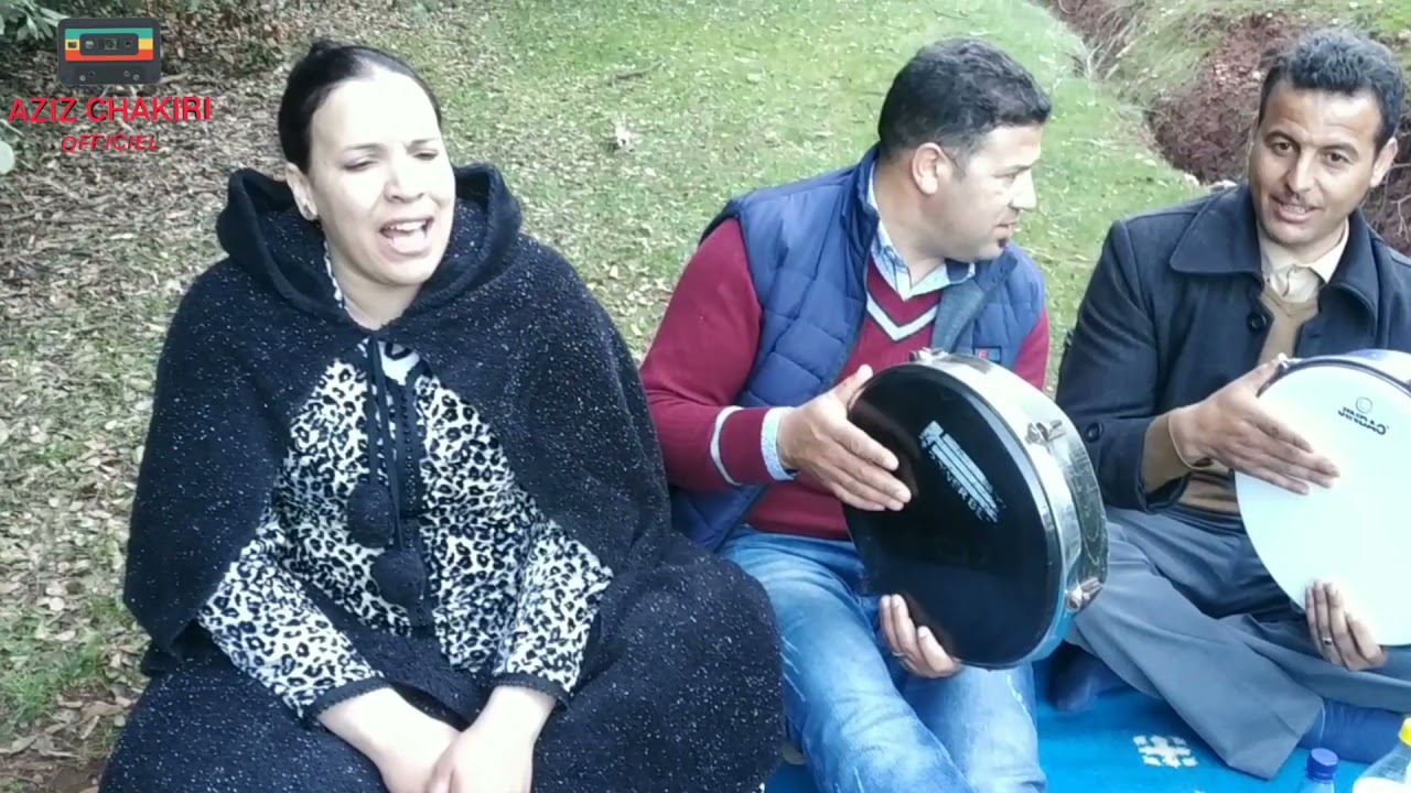 جلسة رائعة وسط أشجار الغابة والطبيعة يا سلام فرجة ممتعة  عزيز شكيري &الحاج أولياس  Aziz chakiri