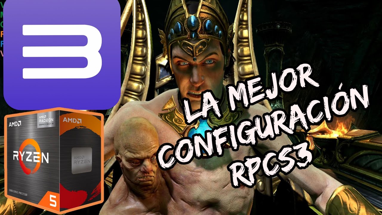 RPCS 3 GOD OF WAR ASCENSION CONFIGURACION RYZEN 5 5600G/7 5700G dual channel #pcgamer #ryzen55600g
