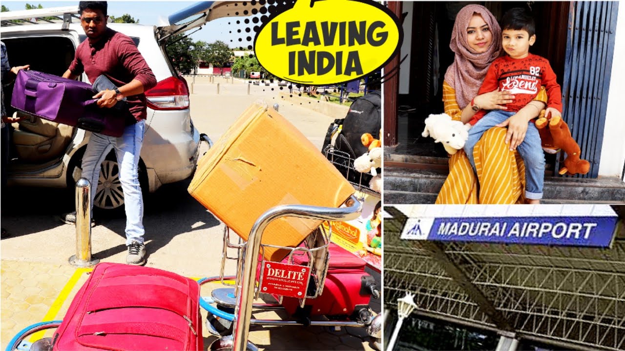 An Emotional Send Off / Airport Vlog  / shopping & packing / tamil vlogs /  cheese paratha recipe