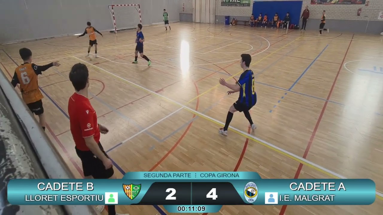 LLORET ESPORTIU 2012 B - I.E.MALGRAT A(SEGUNDA PARTE)