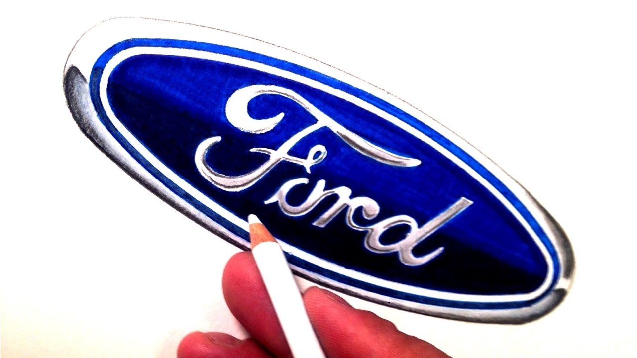 How to Draw the Ford Logo