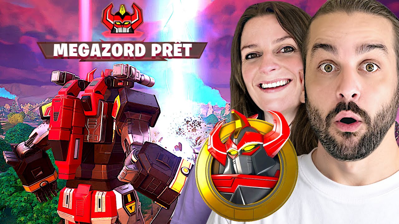 On devient MEGAZORD sur FORTNITE !