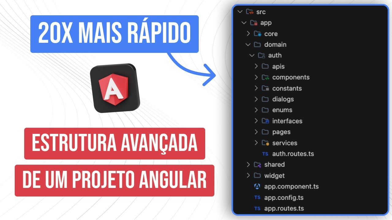 #02 Estrutura avançada de um projeto Angular - O guia completo | [Série] Criando um SaaS do ZERO