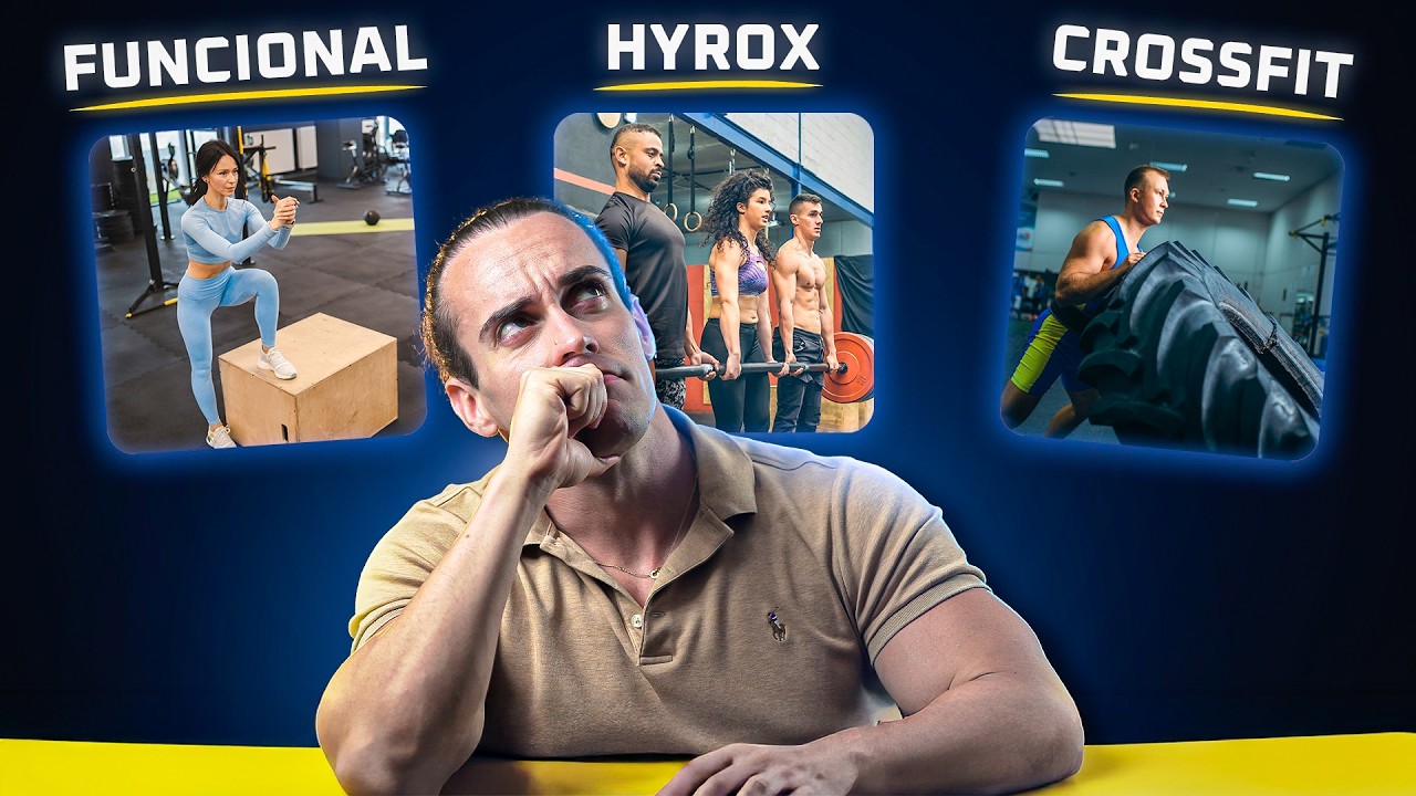 Entrenamiento FUNCIONAL vs CROSSFIT vs HYROX | ¿Cuál es el MEJOR para ti?