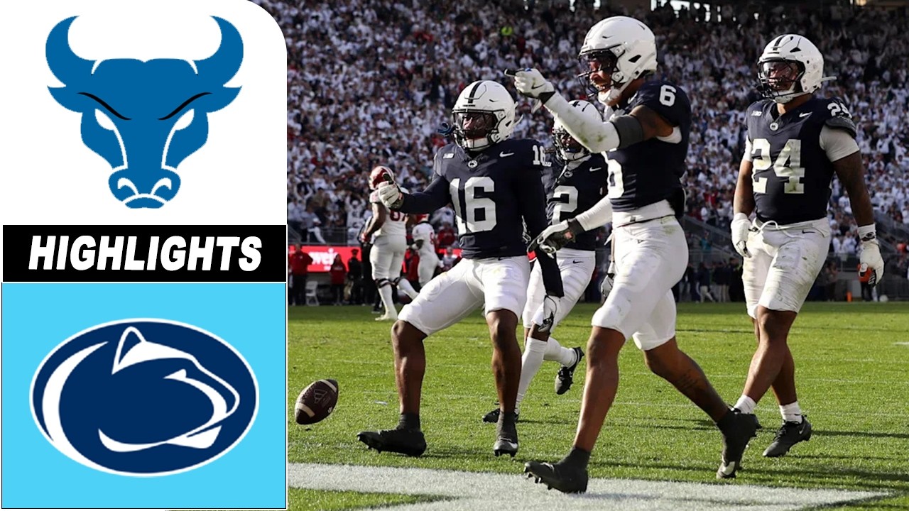 Buffalo Vs. Penn State  | FULL GAME HIGHLIGHTS | College Football 2026 Week 3