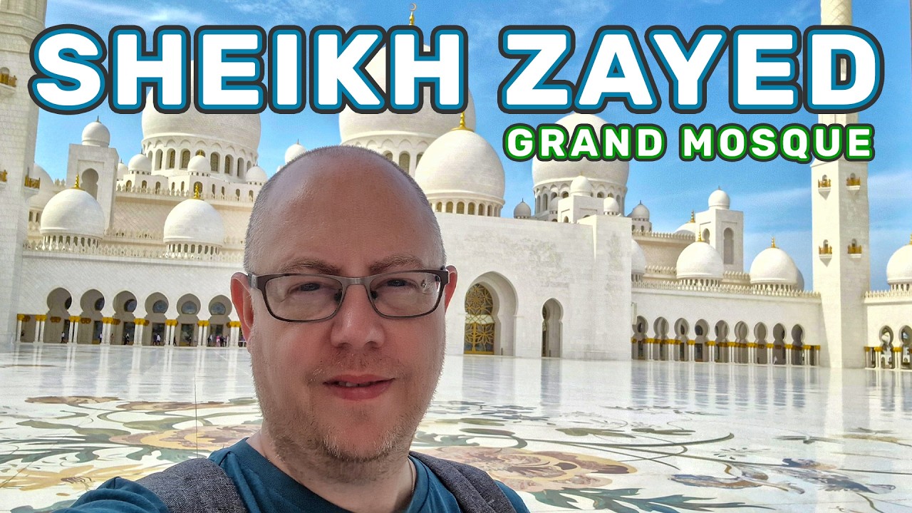 Sheikh Zayed Grand Mosque in Abu Dhabi - Inside the World's Most Beautiful Mosque! 🇦🇪