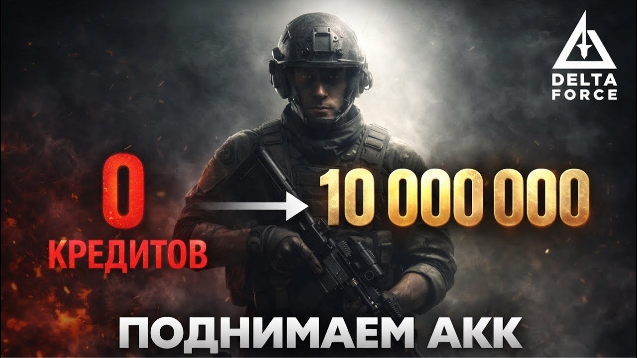НА АККЕ 0… ИДЁМ ФАРМИТЬ 10 ЛЯМОВ | Delta Force