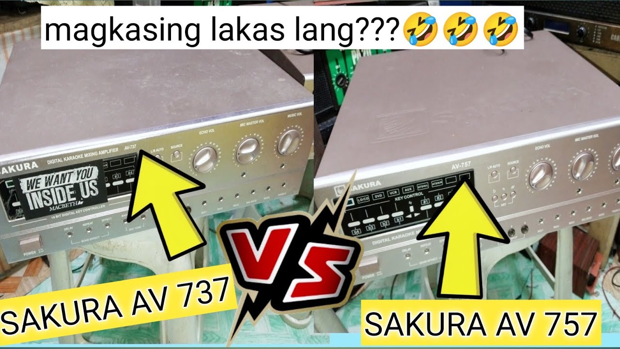 COMPARISON,SAKURA AV 757 VS SAKURA AV 737,alin Ang malakas