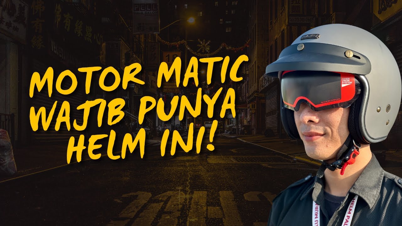 HELM UNTUK MOTOR MATIC, HELM NJS NX 2 | HELM PALU MURAH