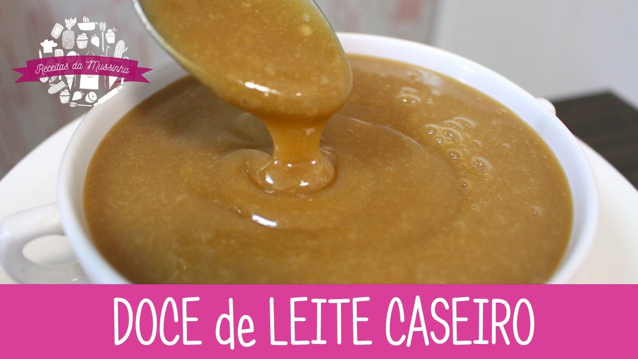 DOCE de LEITE CASEIRO com SÓ 2 INGREDIENTES  - Episódio 237 - Receitas da Mussinha