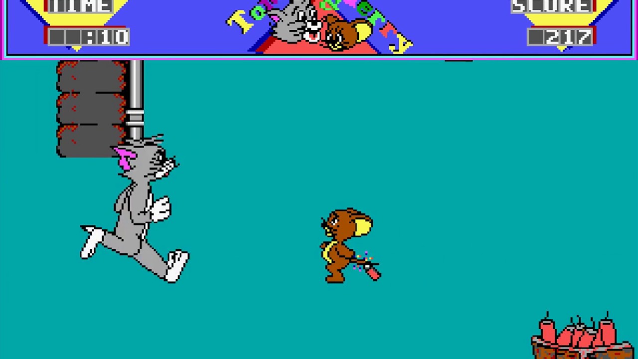 Tom and Jerry 90s Dos Game