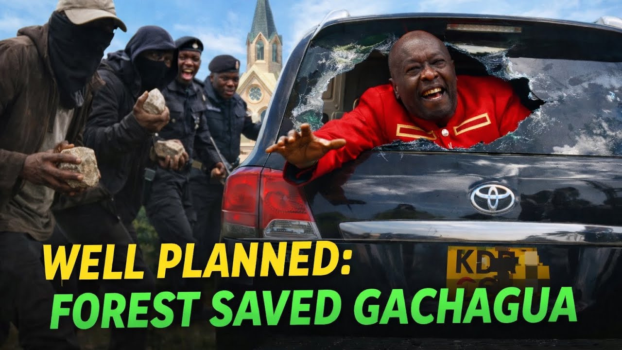GACHAGUA NA MBIO 😳 “FOREST SAVED ME” | Chaos in Othaya