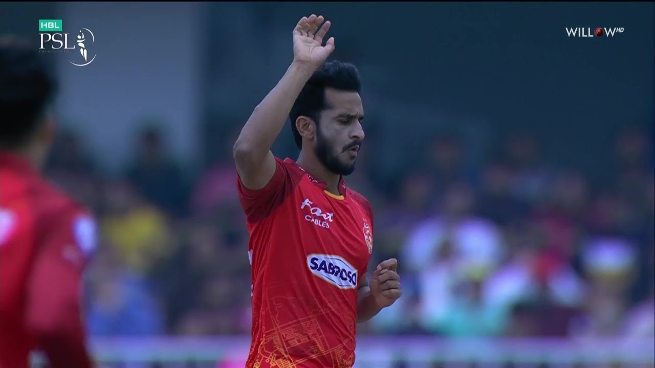 Hasan Ali 3 wickets vs Peshawar Zalmi| 29th Match - Islamabad United vs Peshawar Zalmi