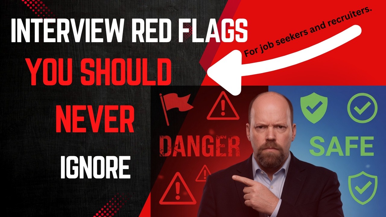 Interview Red Flags You Should Never Ignore