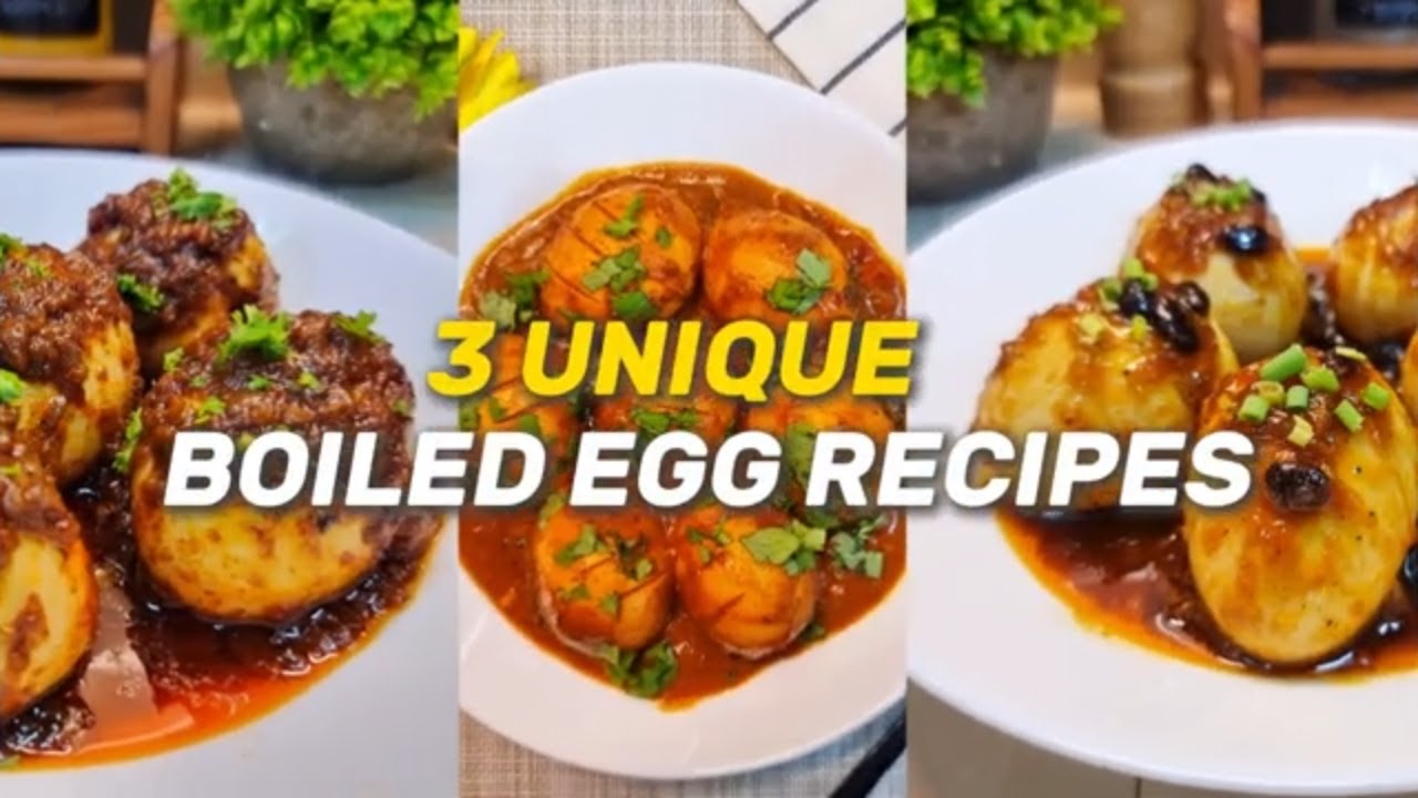 3 Unique Boiled Egg Recipes: From Boring to Brilliant!