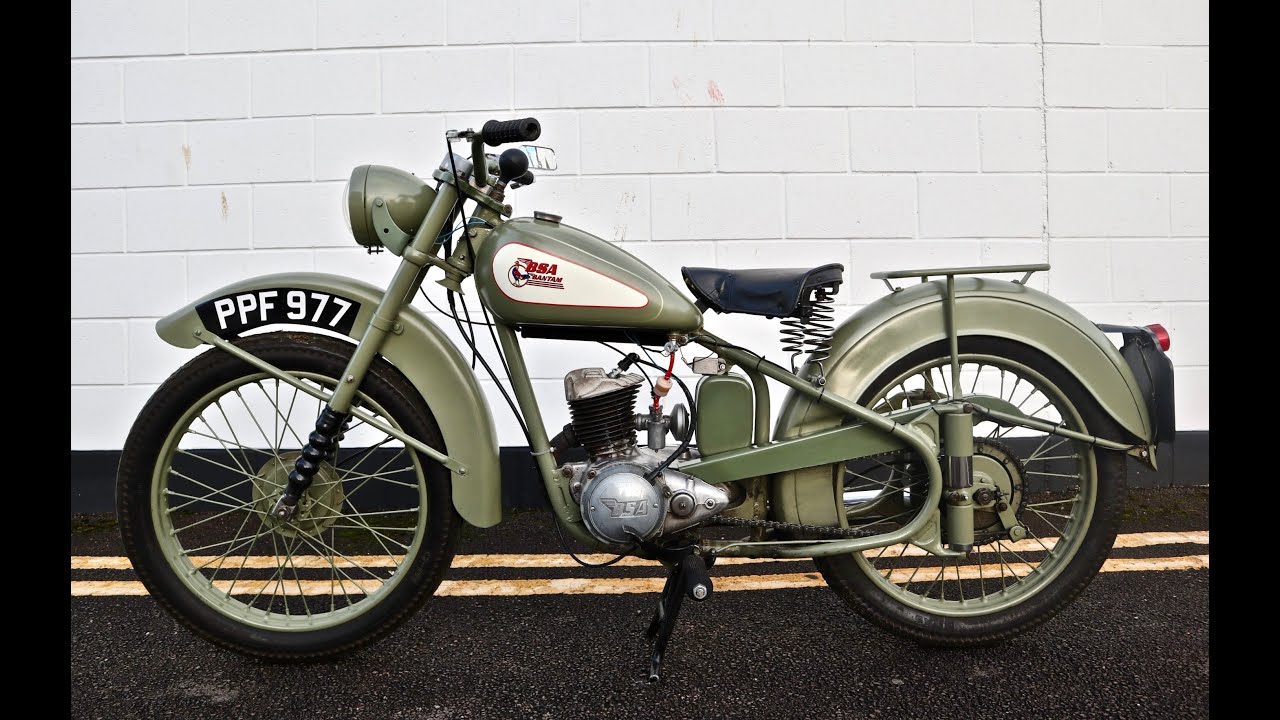 1951 BSA Bantam D1 Plunger 125cc Classic - For Sale